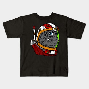 oli the space elephant, astronaut oli. Kids T-Shirt